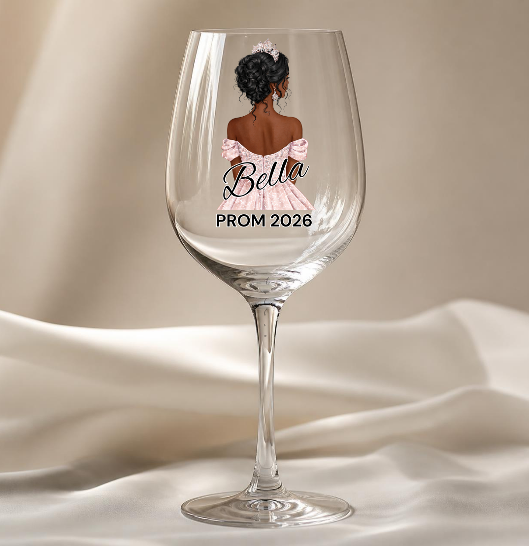 Light Pink Prom Dress Decal