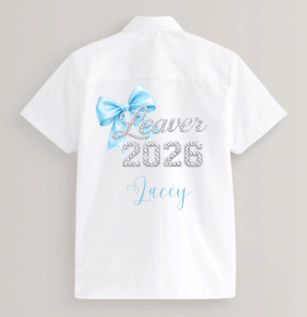 Rhinestone Effect 2026 Leavers Decal